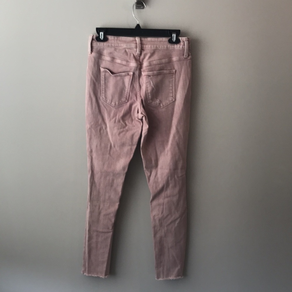 Universal Threads Factory Distressed Jeggings Siz… - image 2